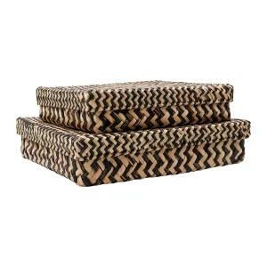 House Doctor – Storage Basket HDOllie – Black, Nature – Gratis frakt v:6464576 House Doctor – Storage Basket HDOllie – Black, Nature – Gratis frakt v:6464576
