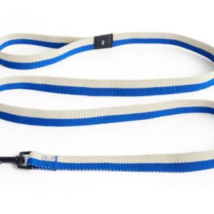 HAY – Dogs Leash-Flat – M/L – Blue and off-white stripe – 160 – Blue and off-white Stripe v:1007232 HAY – Dogs Leash-Flat – M/L – Blue and off-white stripe – 160 – Blue and off-white Stripe v:1007232