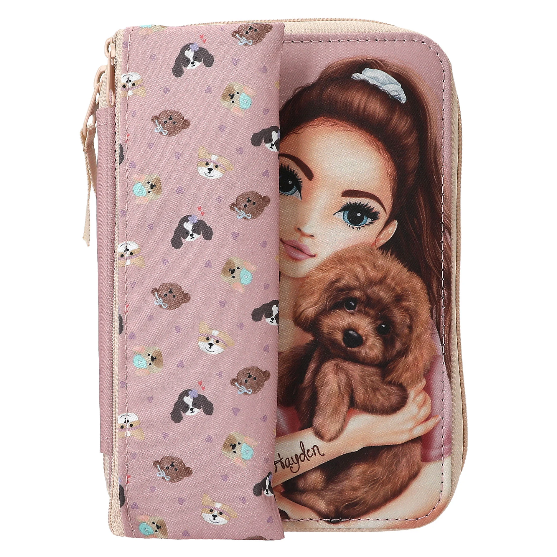 Topmodel - TOPModel Duo Pennal KITTY and DOGGY - Lilac - Gratis frakt v:2664363