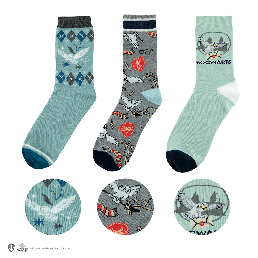 Set of 3 socks Hedwig – Harry Potter (CR1602) v:8226719