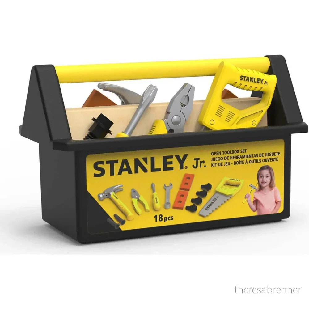 Stanley Jr. – Pretend Play Open Toolbox Set (SRP065-SY) v:4549580 Stanley Jr. – Pretend Play Open Toolbox Set (SRP065-SY) v:4549580