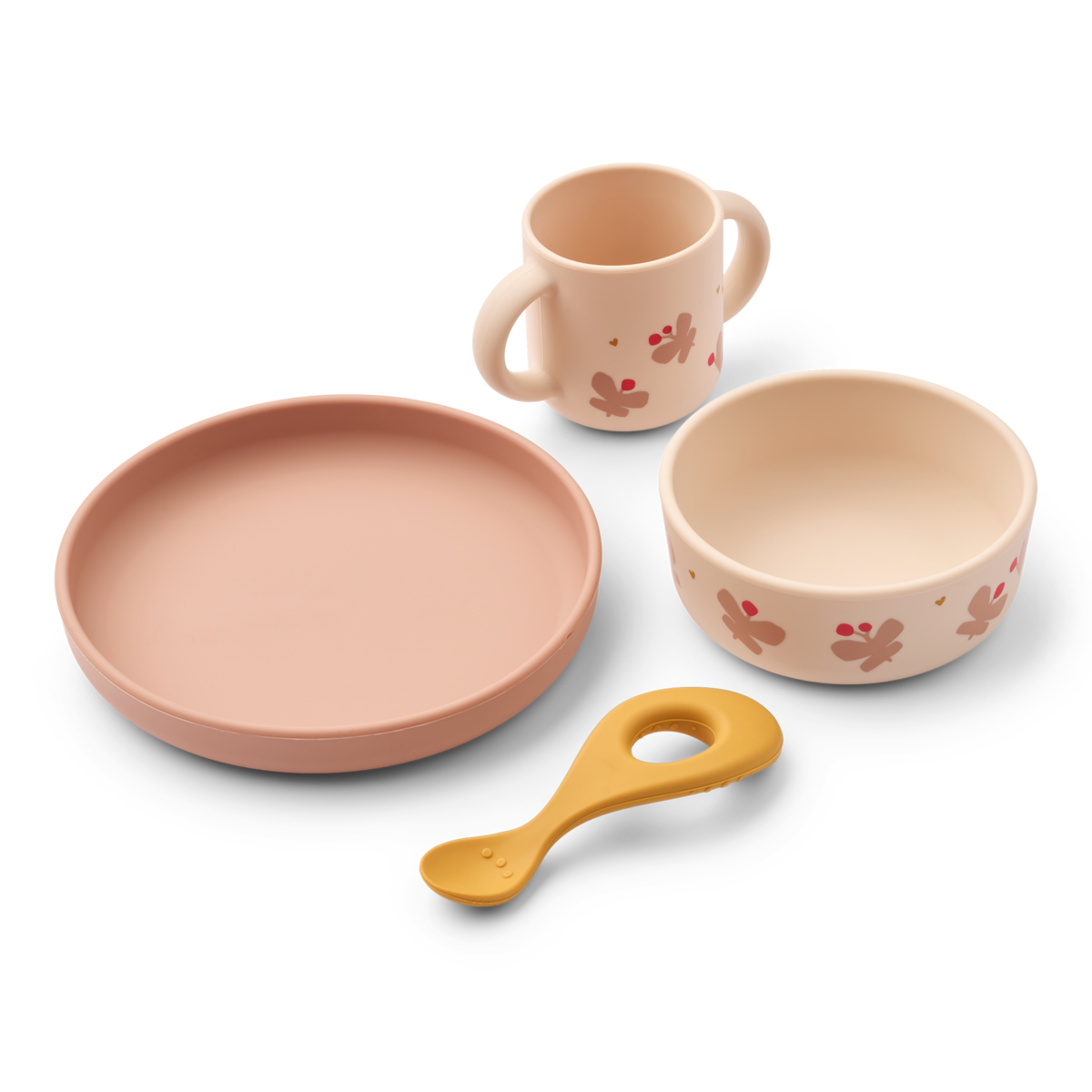 – Vivi Printed Tableware Set – Butterfly / Apple blossom – One size v:6180890 – Vivi Printed Tableware Set – Butterfly / Apple blossom – One size v:6180890