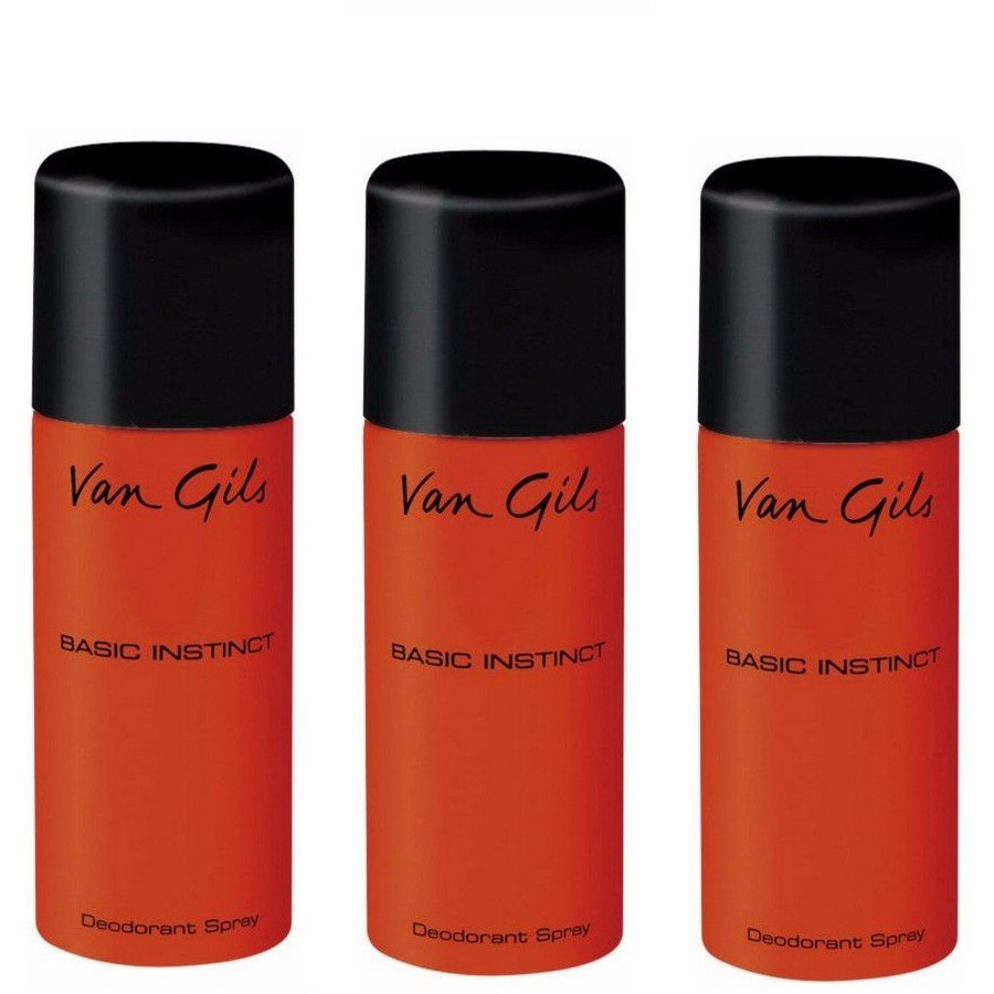 Van Gils – 3x Basic Instinct Deodorant Spray 150 ml – Gratis frakt v:4532435 Van Gils – 3x Basic Instinct Deodorant Spray 150 ml – Gratis frakt v:4532435