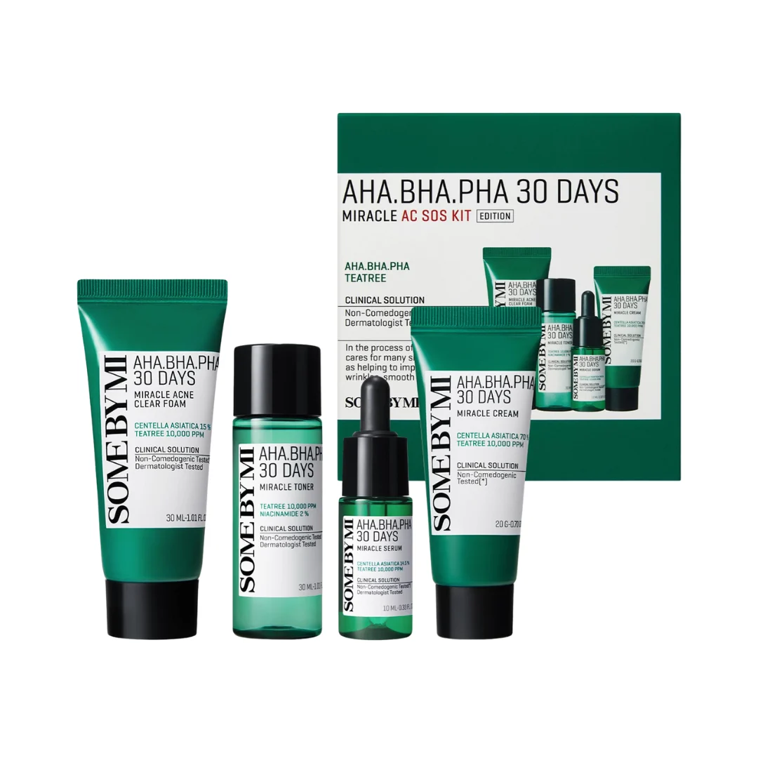 Some By Mi - AHA BHA PHA 30 Days Miracle AC S.O.S. KIT Gaveboks v:2584597