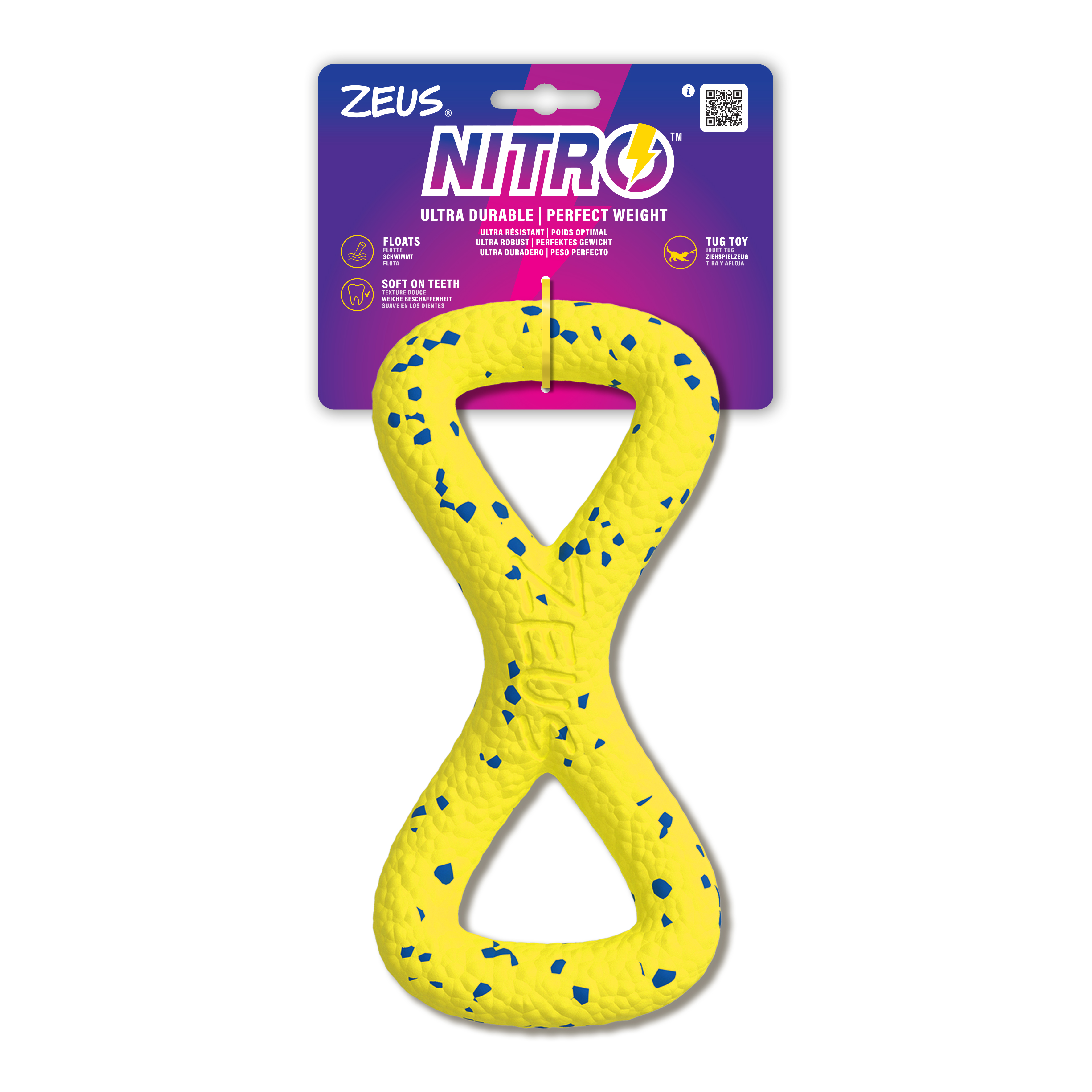 Zeus Nitro - Tugger - Yellow and Blue - 22cm v:3779531