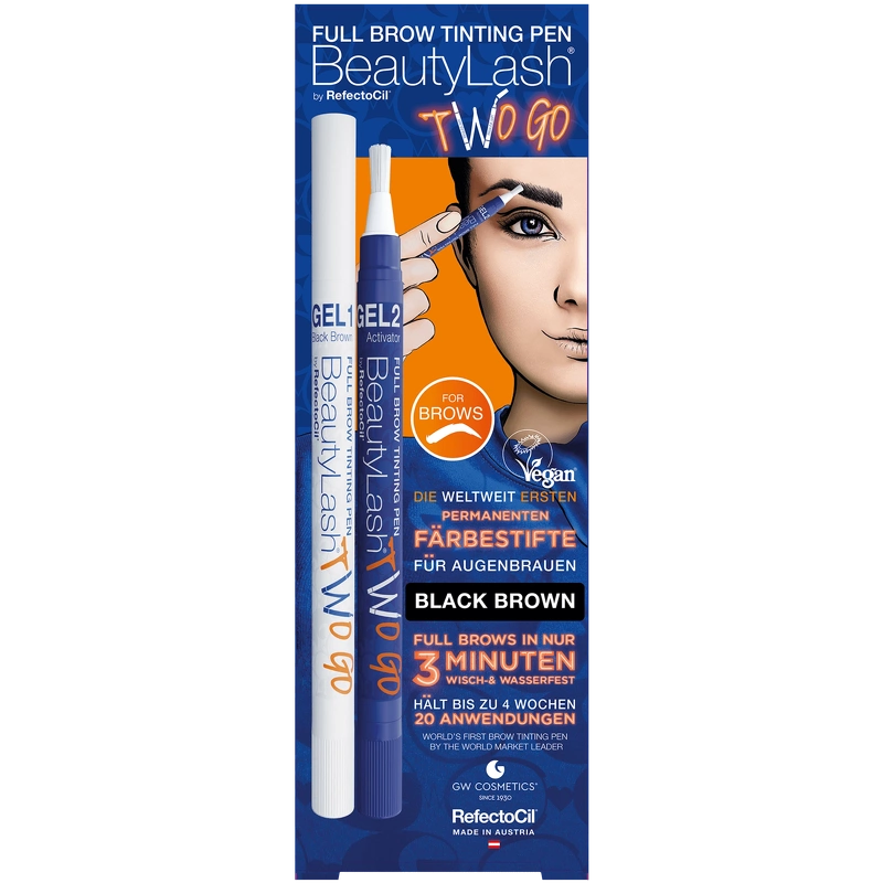 RefectoCil - Beautylash by RefectoCil Two Go – Black Brown - Black - Brown v:5851072