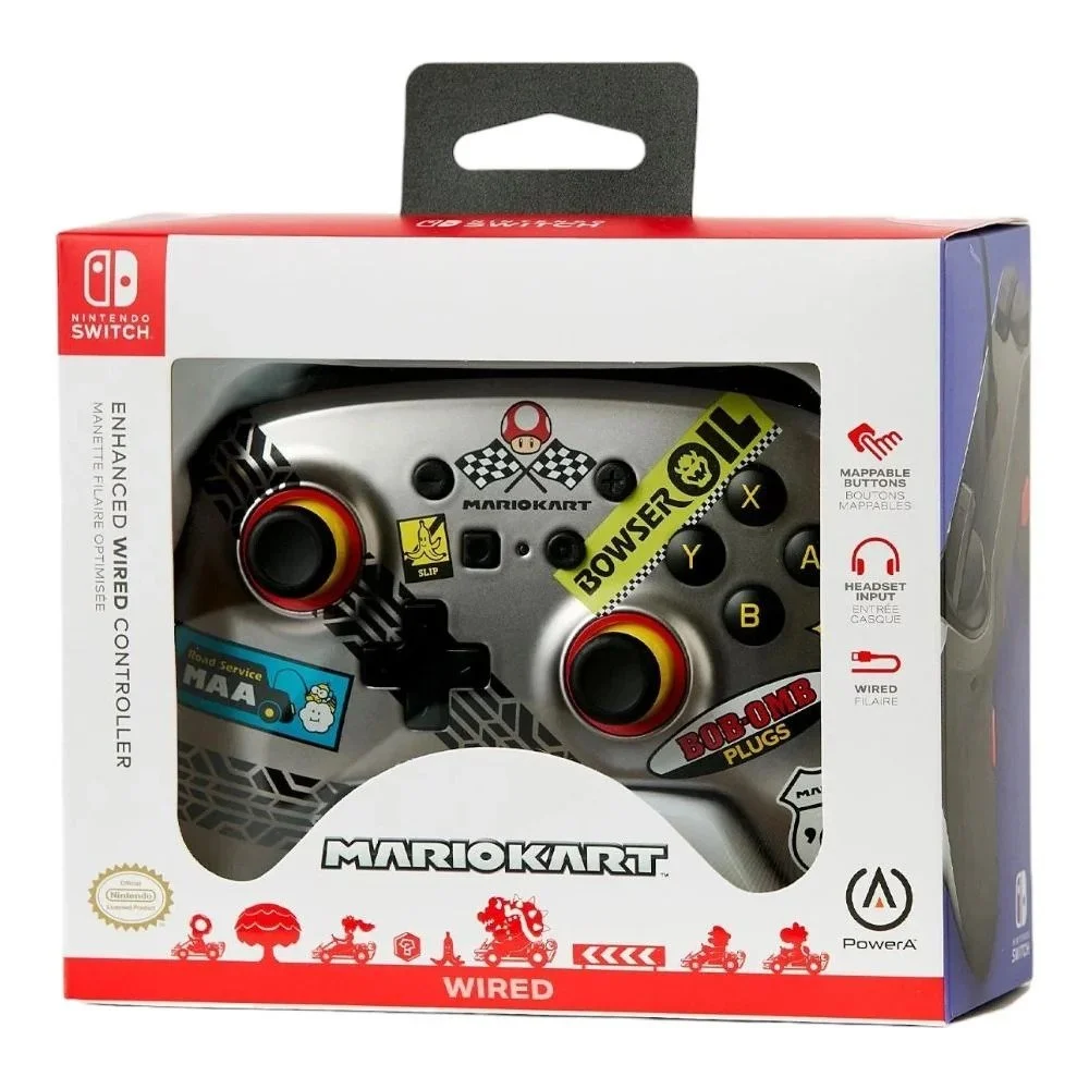 PowerA Enhanced Wired Controller for Nintendo Switch - Mario Kart v:5443833