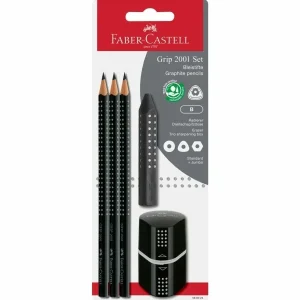 Faber-Castell – Grip 2001 set – Black blister (580024) v:4531471