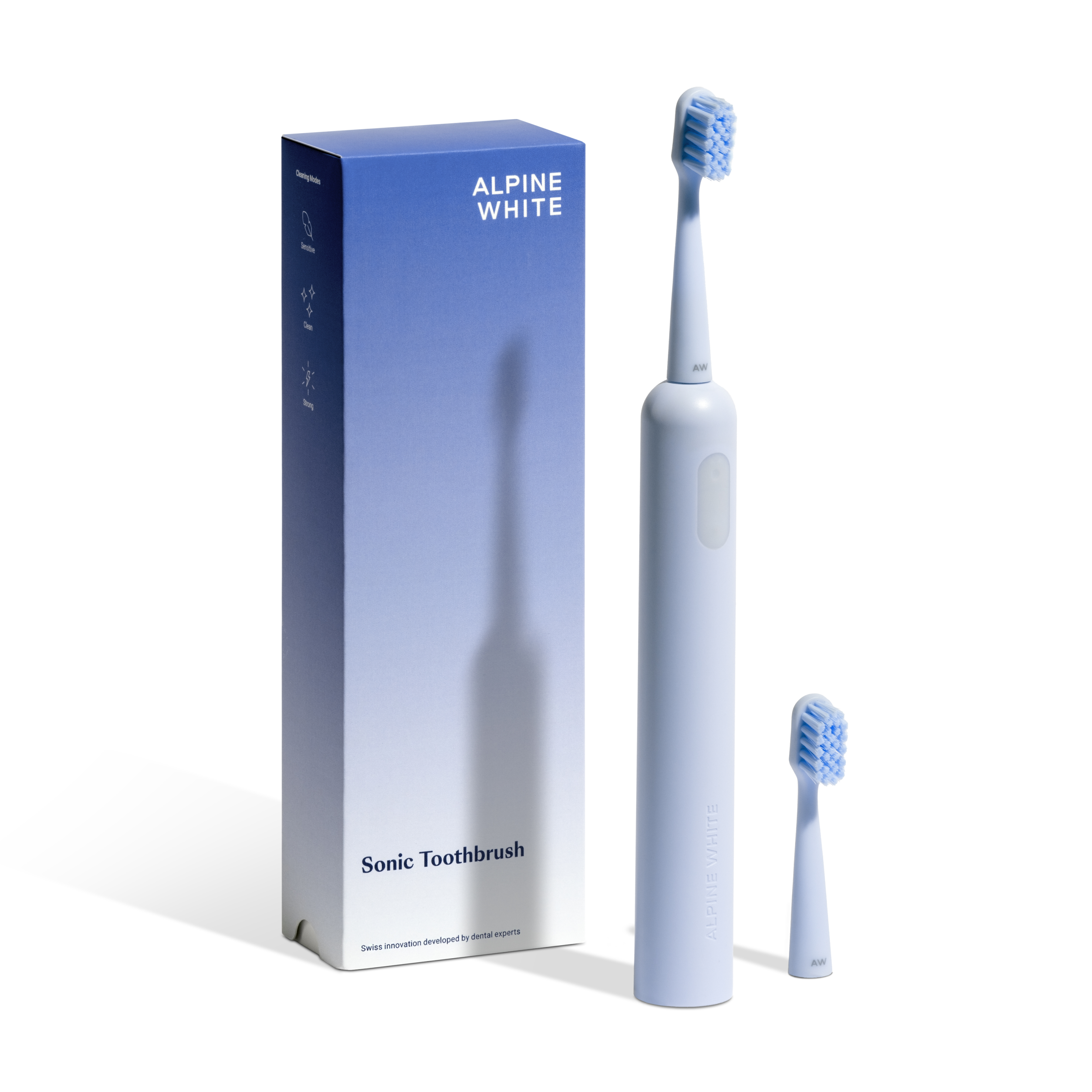 ALPINE WHITE – Sonic Toothbrush – White – Gratis frakt v:4521267 ALPINE WHITE – Sonic Toothbrush – White – Gratis frakt v:4521267