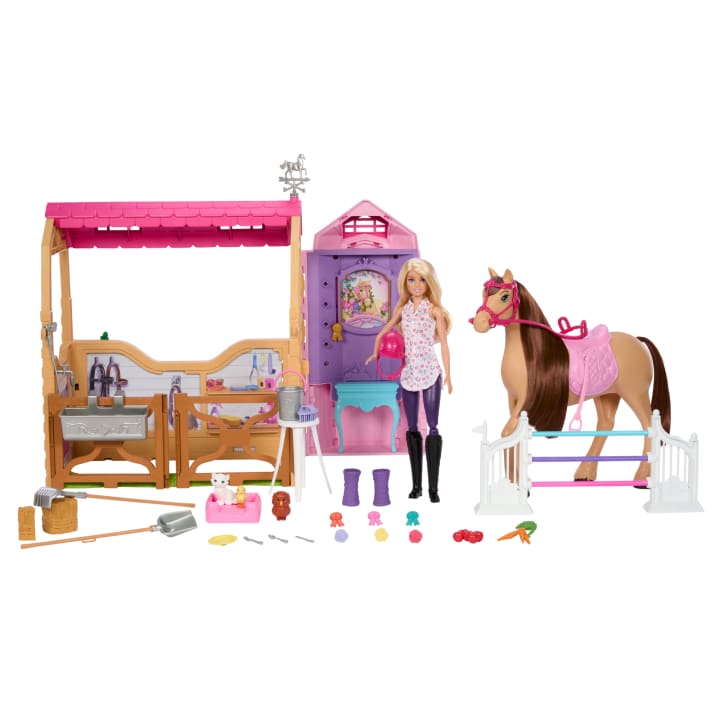 Barbie – The Great Horse Chase Ultimate Stable (HXJ44) - Gratis frakt v:6726566