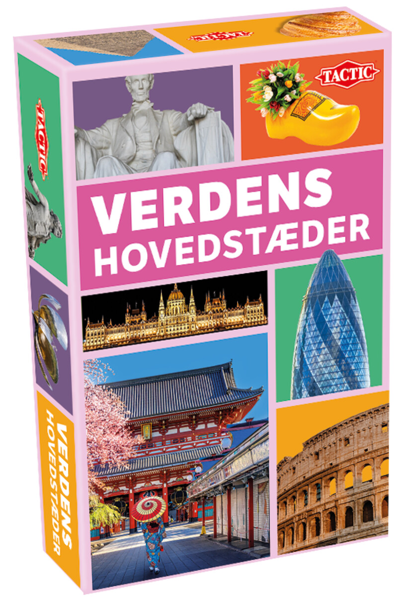Tactic - Verdens Hovedstæder kortspil (61037) v:1339011