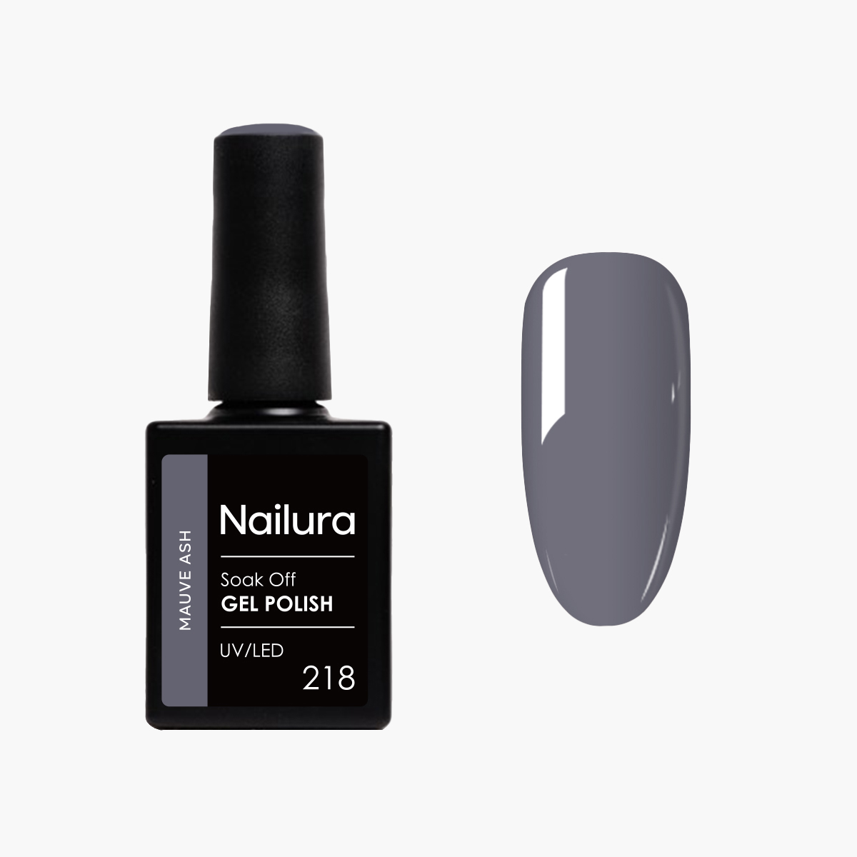Nailura – Gel Polish 218 – Mauve Ash – 10 ml – Mauve Ash v:5101382 Nailura – Gel Polish 218 – Mauve Ash – 10 ml – Mauve Ash v:5101382