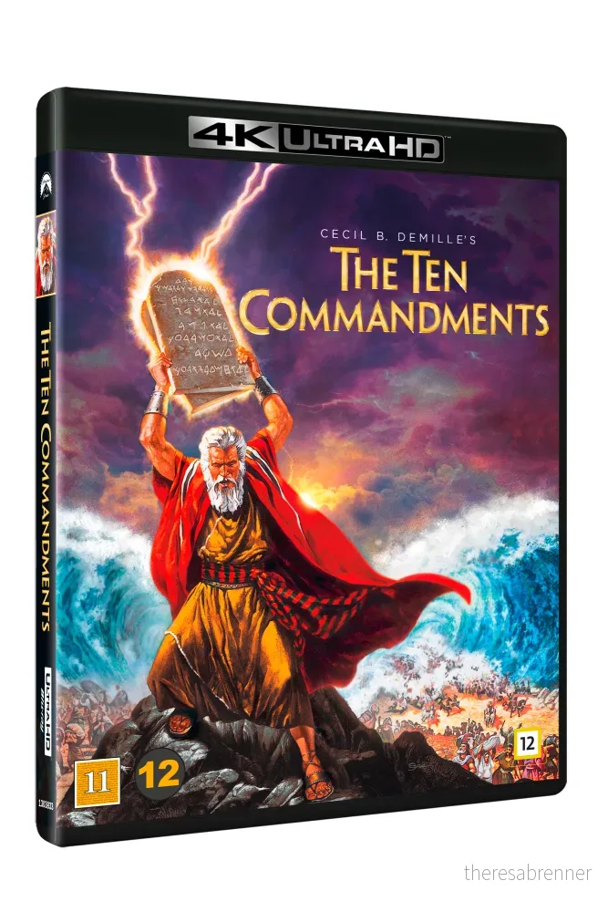 The Ten Commandments - 4K Blu-Ray - Standard v:8007822
