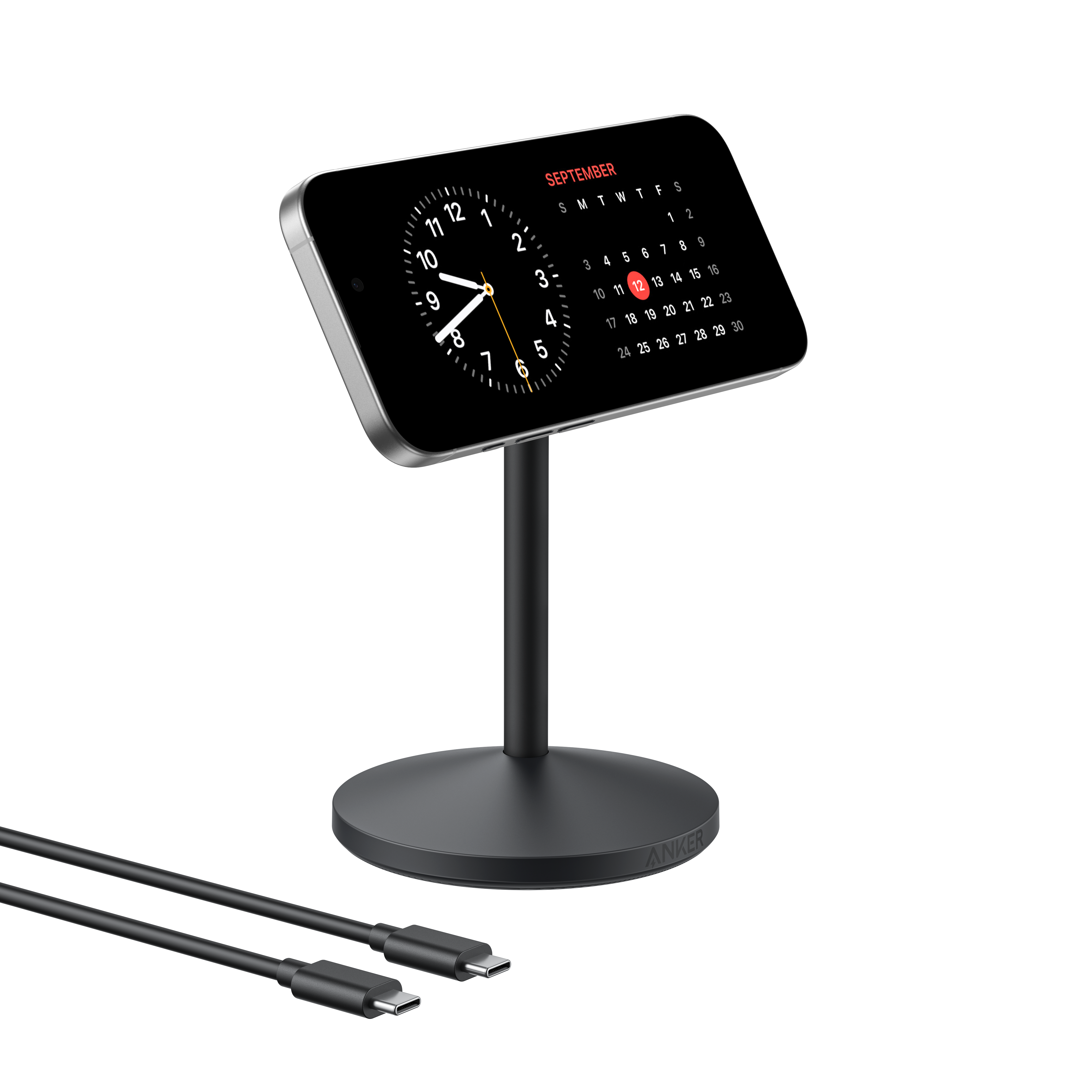 Anker – MagGo Trådløs Lader (Stand) – MagSafe Hurtiglading v:5509519 Anker – MagGo Trådløs Lader (Stand) – MagSafe Hurtiglading v:5509519