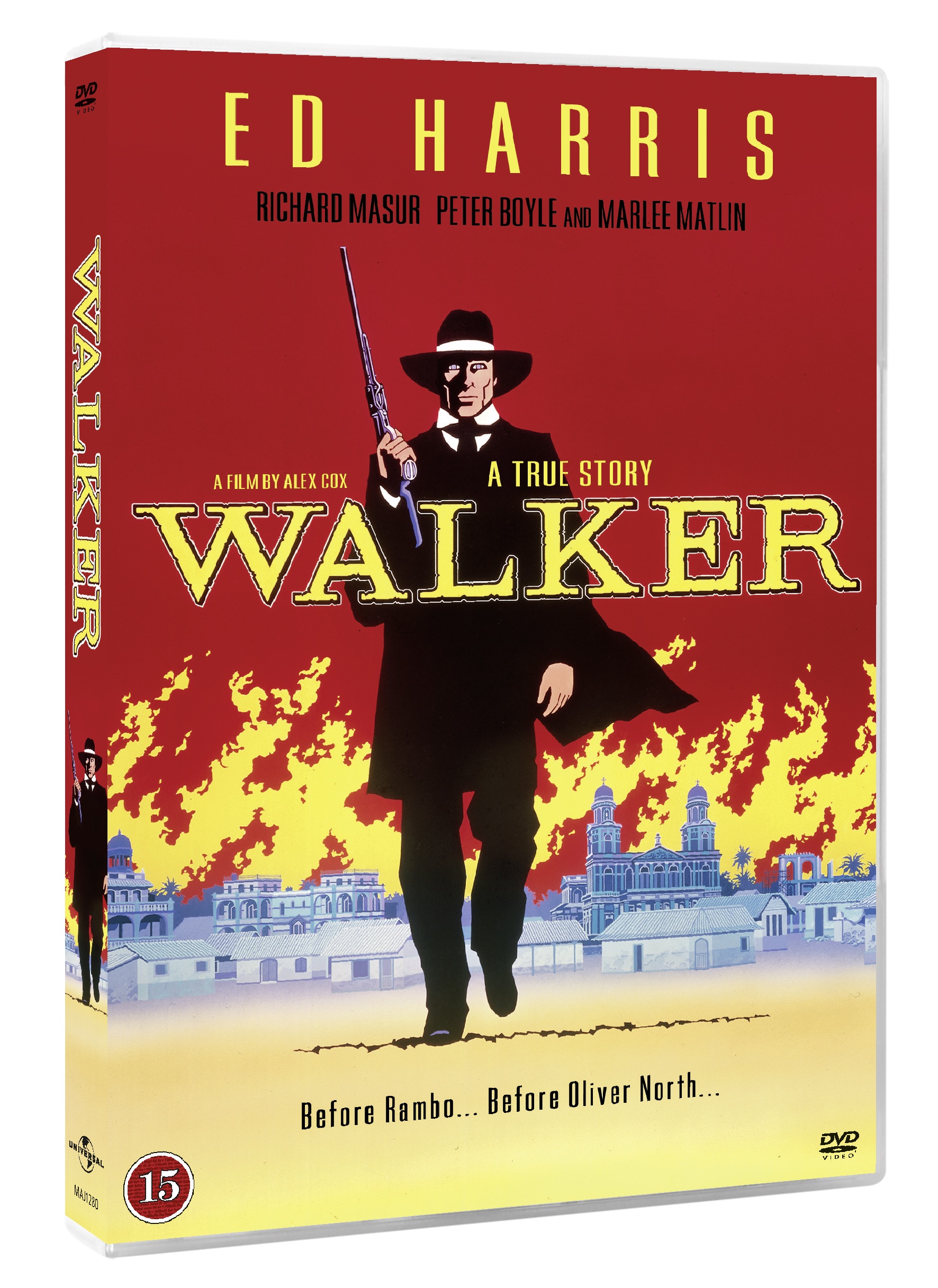 Walker - The amazing story of a real life American soldier of fortune (Ed Harris) - DVD - Standard v:3583858