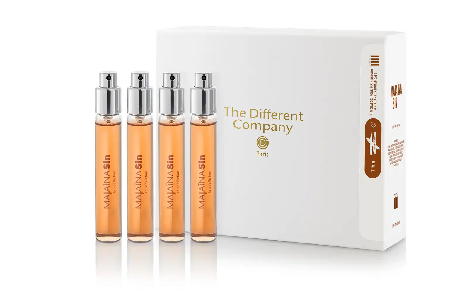 The Different Company - Majaïna Sin EDP Travel Set 4 x 7,5 ml - Gratis frakt v:5143790