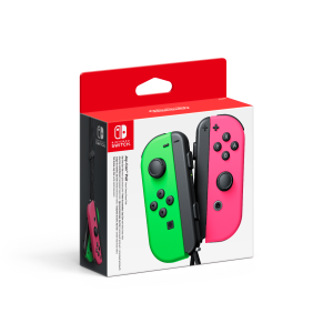 Nintendo Switch Joy-Con Controller Pair – Neon Green / Neon Pink (L + R) – Gratis frakt v:6639940 Nintendo Switch Joy-Con Controller Pair – Neon Green / Neon Pink (L + R) – Gratis frakt v:6639940