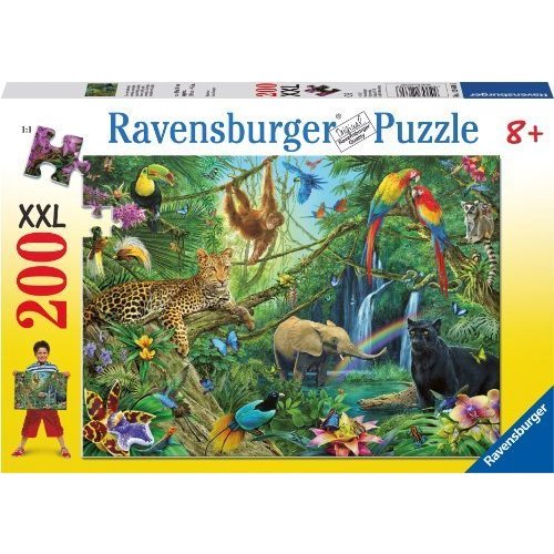 Ravensburger XXL 200 Piece Jungle Puzzle v:4853225