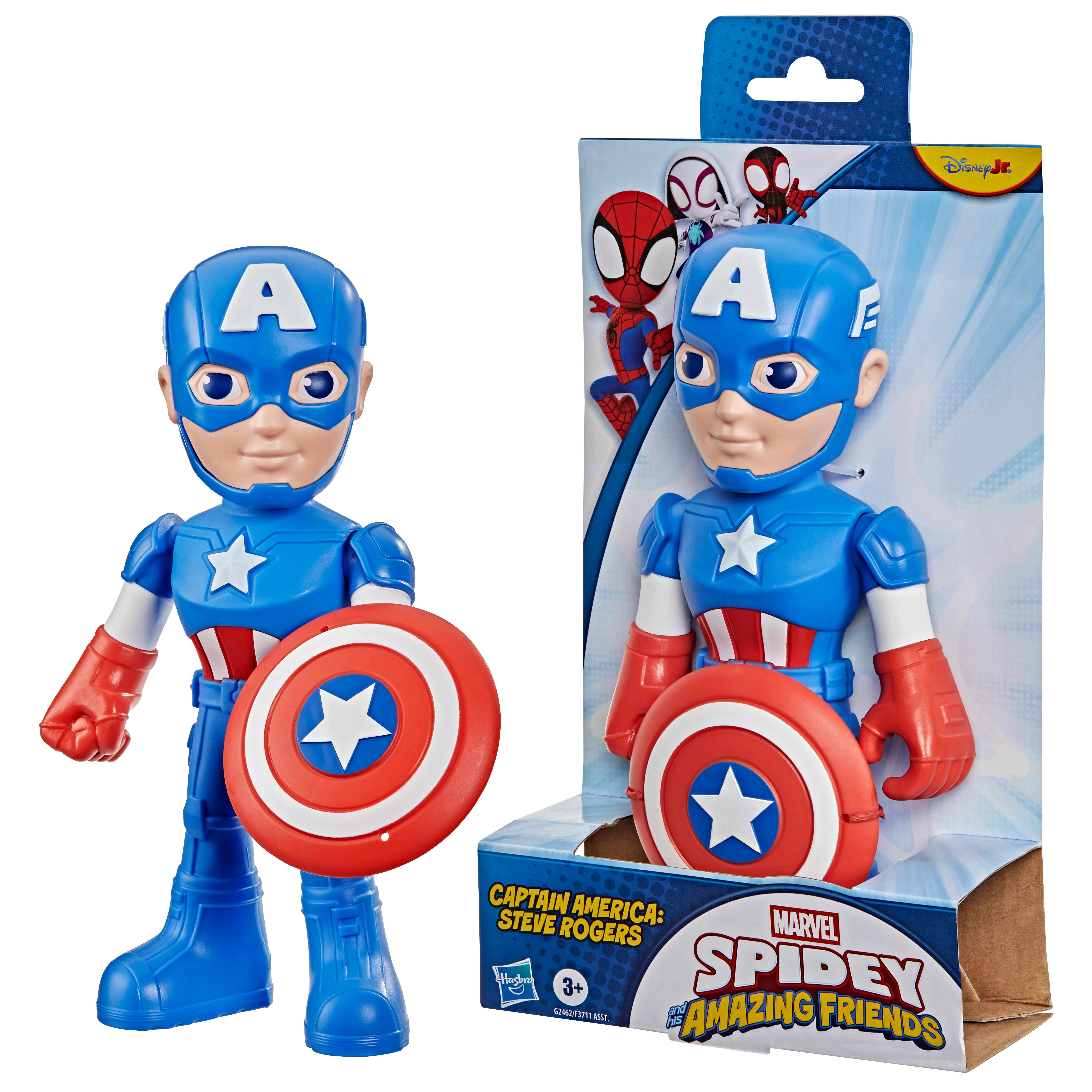 Spidey & Friends – Figure 22,5 cm – Captain America (G24625X0) v:2165264 Spidey & Friends – Figure 22,5 cm – Captain America (G24625X0) v:2165264
