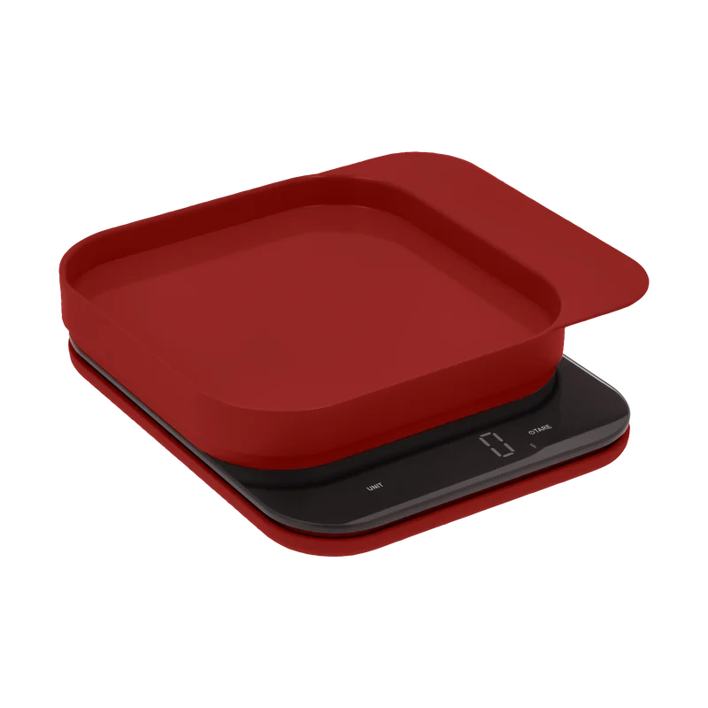 Rosti – Mensura Kjøkkenvekt (Rød) – Red v:7230000 Rosti – Mensura Kjøkkenvekt (Rød) – Red v:7230000