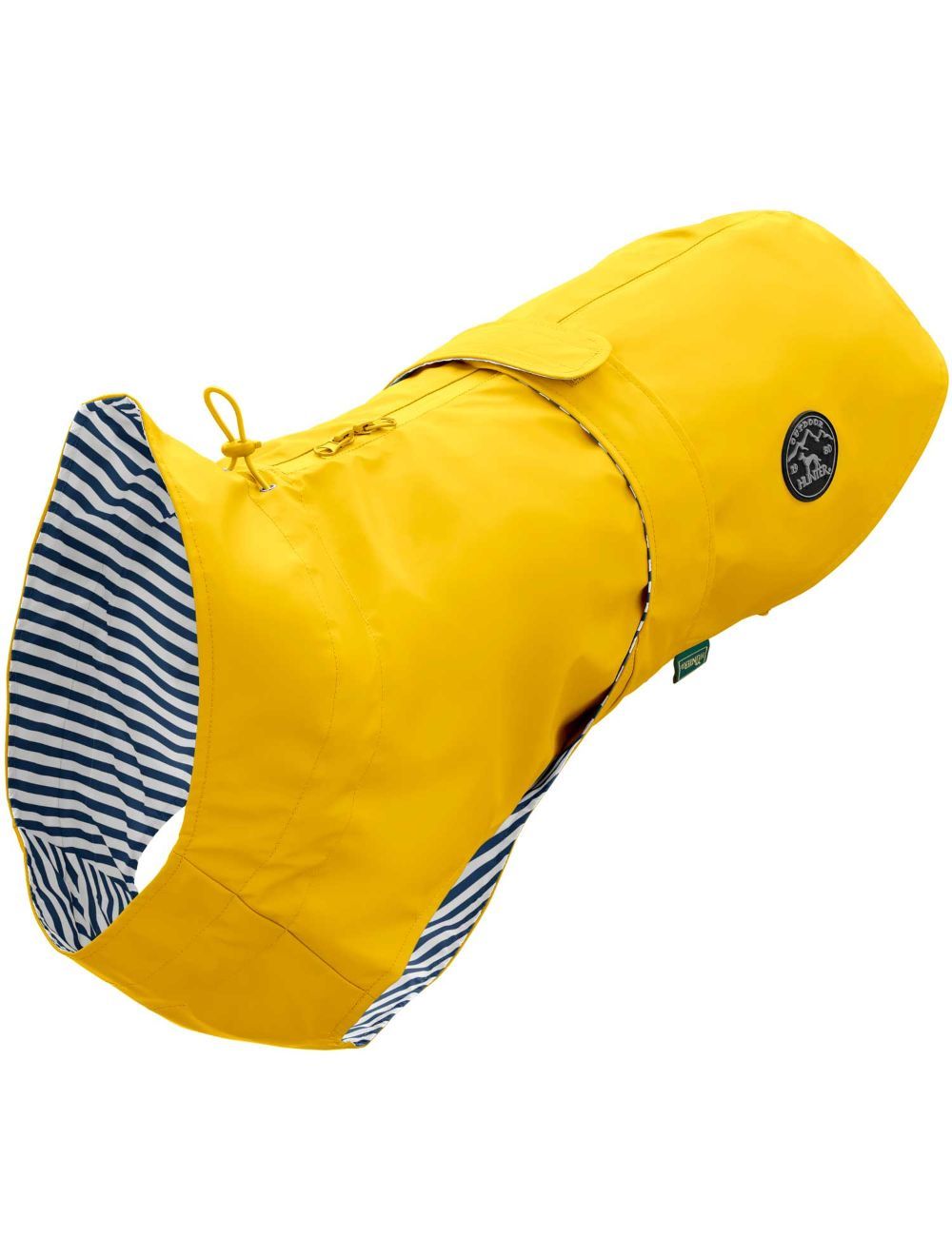 Hunter - Raincoat for dogs Milford 50cm yellow - L - Yellow v:5703864