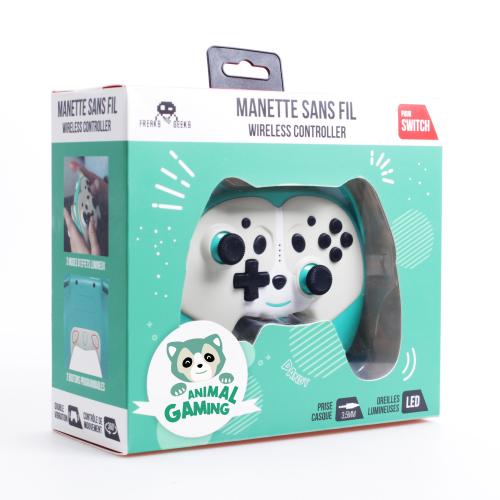 Freaks And Geeks – Wireless Controller Pandy for Switch with paddles – Green v:3905556 Freaks And Geeks – Wireless Controller Pandy for Switch with paddles – Green v:3905556