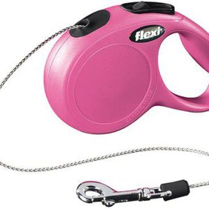 Flexi – New Classic – XS – 3m Cord – Pink – Max 8Kg – 300 – pink v:1996137 Flexi – New Classic – XS – 3m Cord – Pink – Max 8Kg – 300 – pink v:1996137