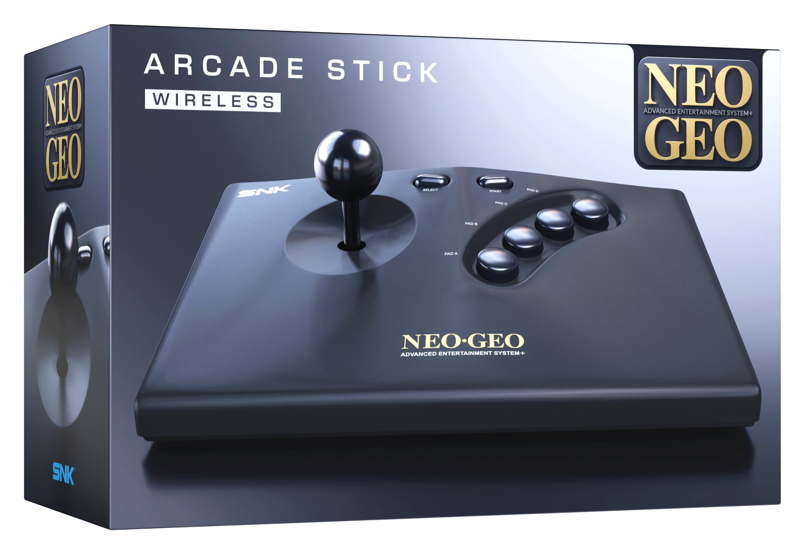 NEOGEO AES+ Arcade Stick (Black) - Engelsk - BLACK - Gratis frakt v:4316811
