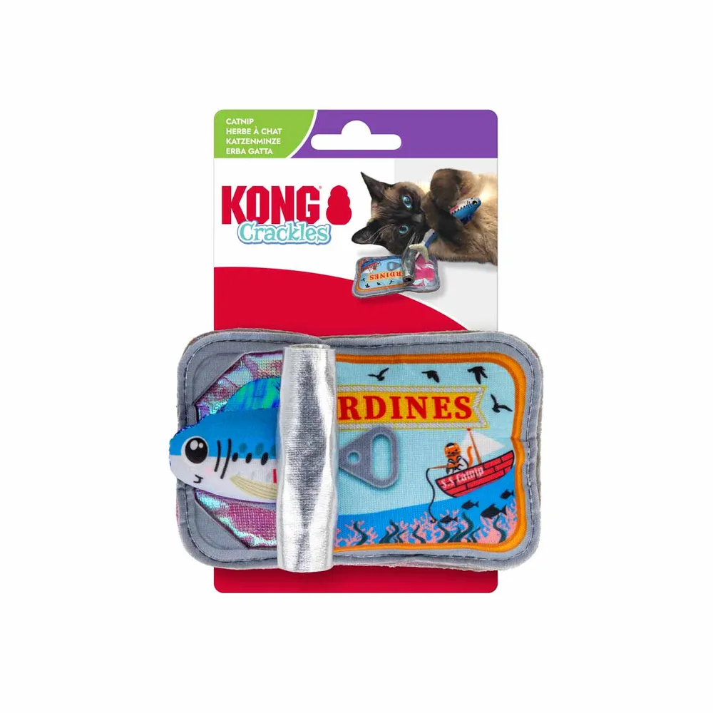 Kong - Cat crackles Sardine - with catnip v:4905539