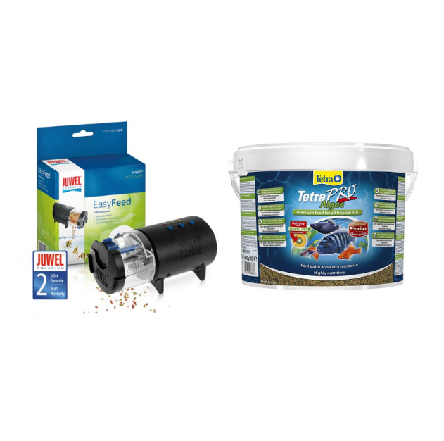 JUWEL - EasyFeed + Tetra - Pro Algae 10L (Bundle) - Gratis frakt v:8123089