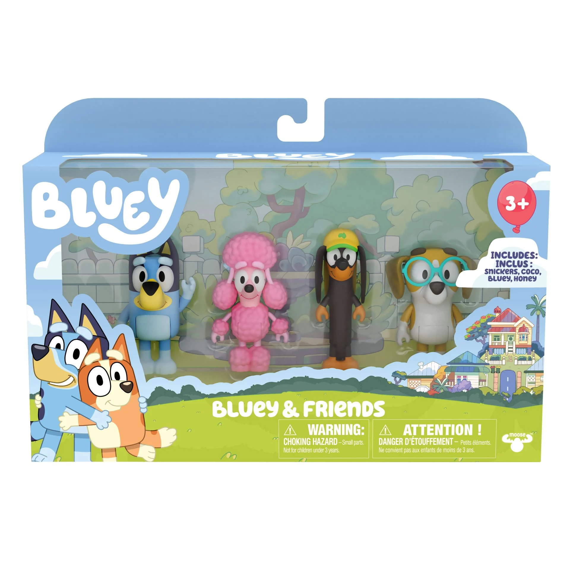 Bluey – Figure 4-pack – Bluey & Friends (90202) v:1360017 Bluey – Figure 4-pack – Bluey & Friends (90202) v:1360017