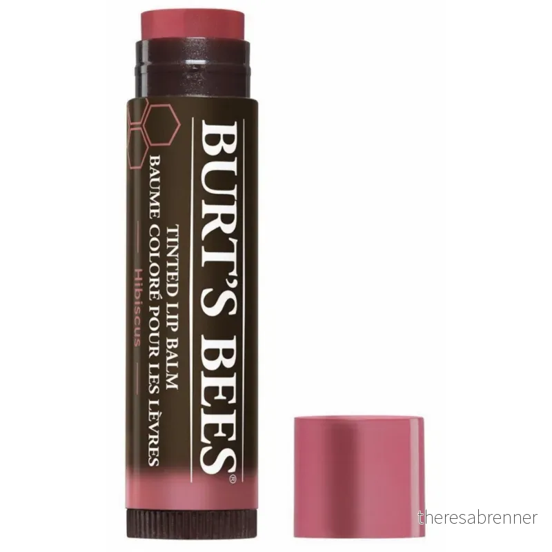 Burt's Bees – Tinted Lip Balm Hibiscus – Rød – Hibiscus v:7332538 Burt's Bees – Tinted Lip Balm Hibiscus – Rød – Hibiscus v:7332538