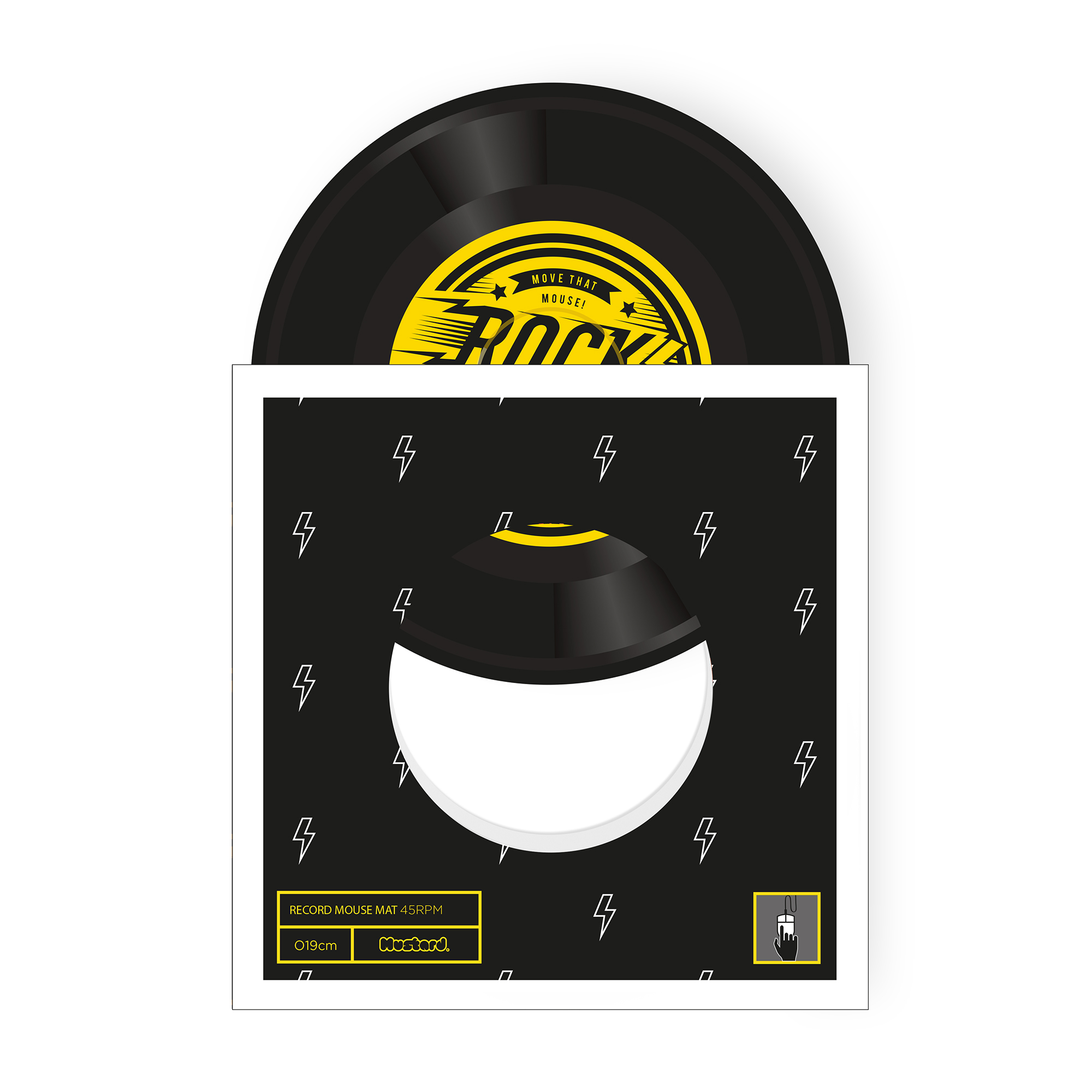 Mustard - Rock Star Mouse Mat v:3681061