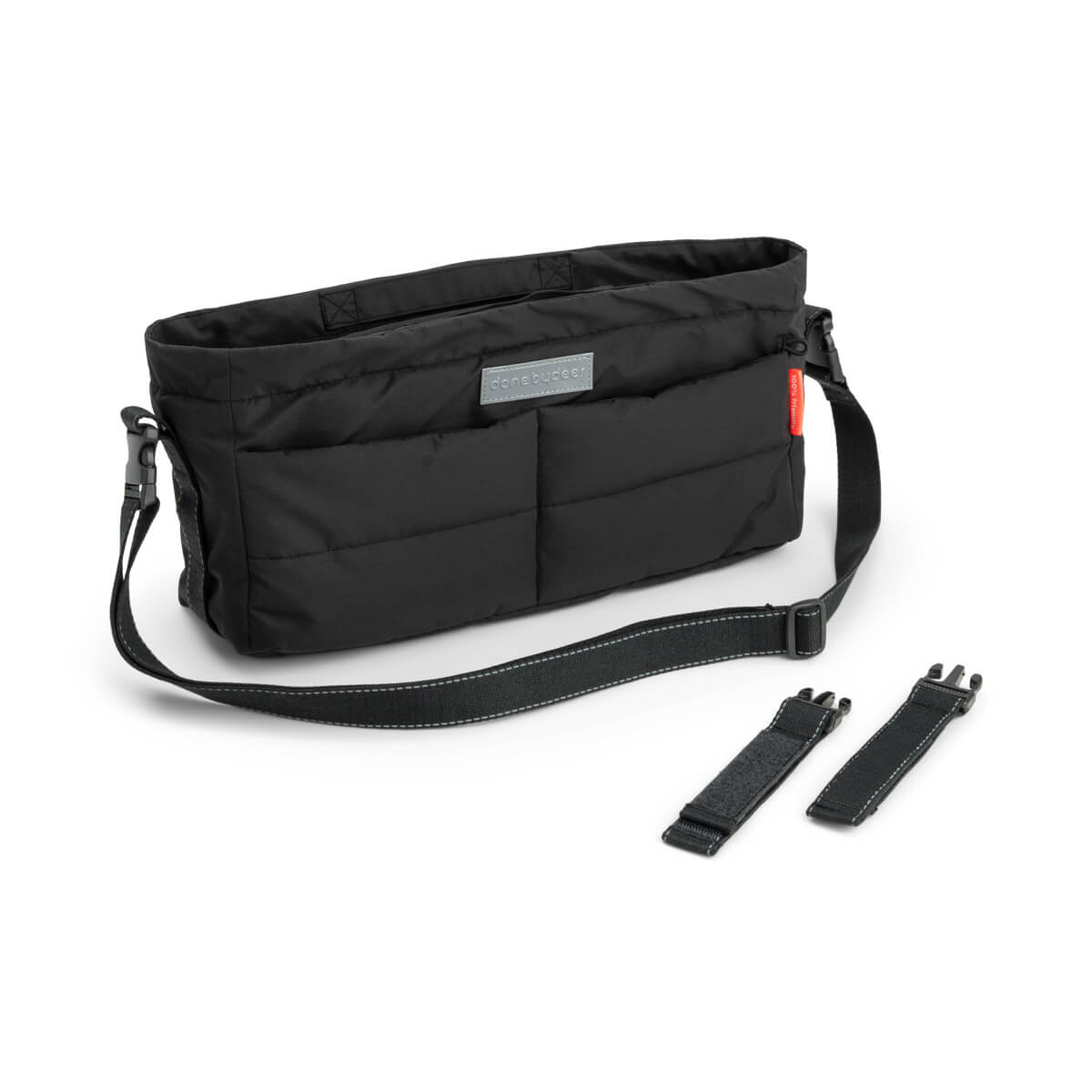 Done by Deer - Stroller Organiser - Black - 33 x 10 x H 17 cm - Gratis frakt v:9660716