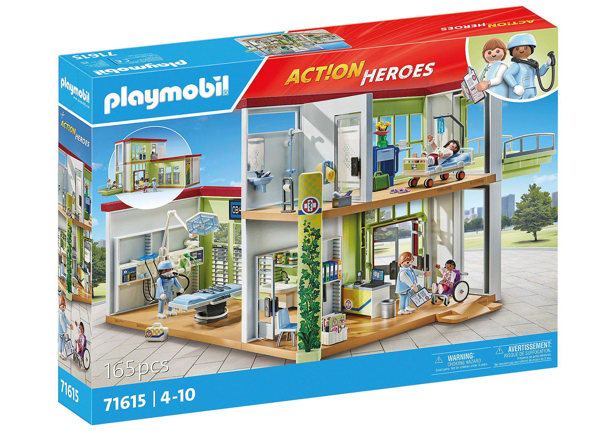 PLAYMOBIL - Modern hospital (71615) - Gratis frakt v:5006375