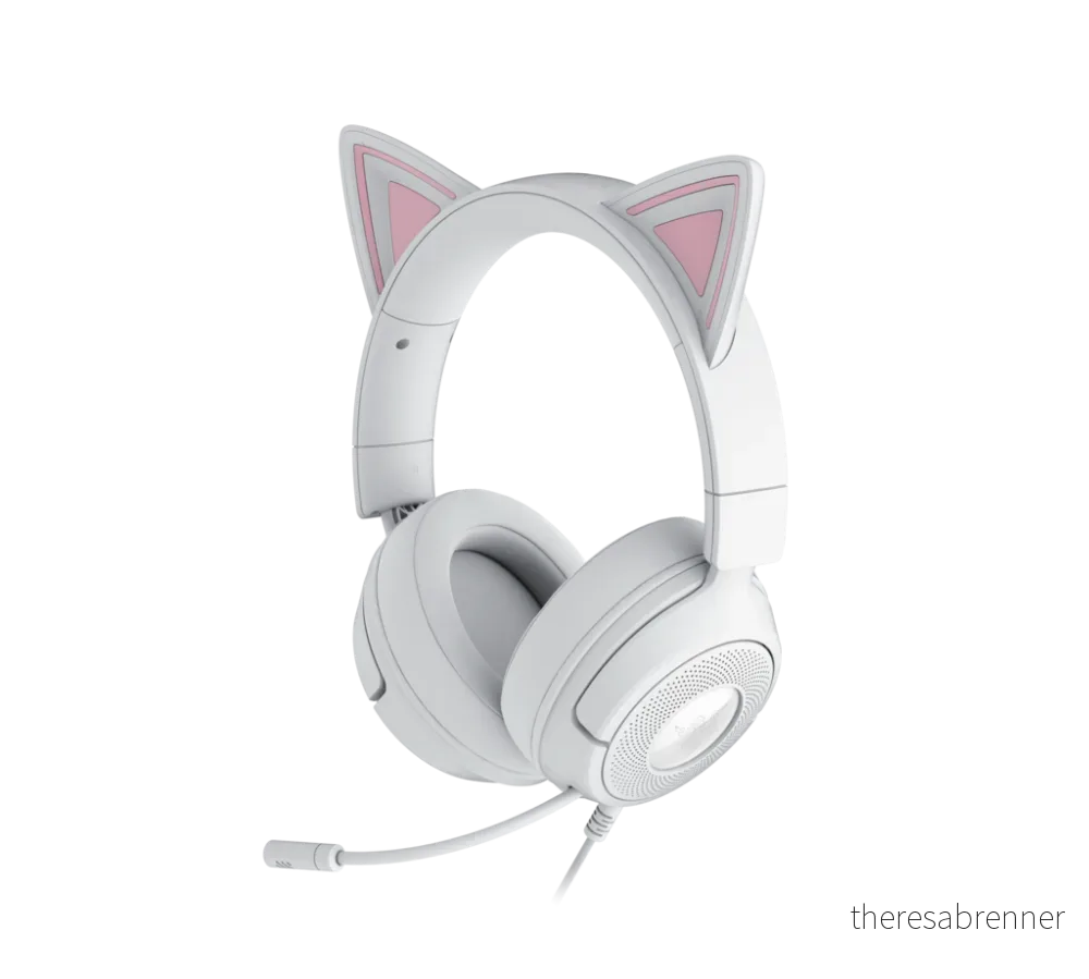 Razer - Kraken Kitty V3 X - White - White - Gratis frakt v:5972721