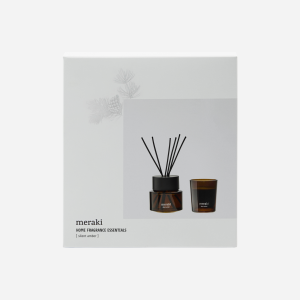 – Gift Box – Silent Amber Diffuser + Scented Candle – White – 100 ml – 60 g v:7324303