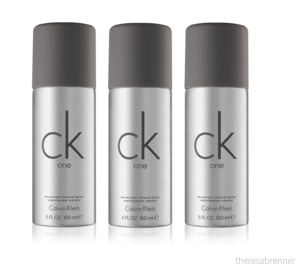 Calvin Klein - 3 x CK One Deodorant Spray 150 ml v:8844396