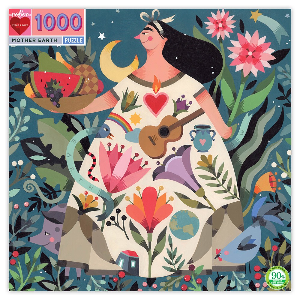eeBoo – Puzzle – Mother Earth, 1000 pc (EPZTMOE) v:9322852 eeBoo – Puzzle – Mother Earth, 1000 pc (EPZTMOE) v:9322852