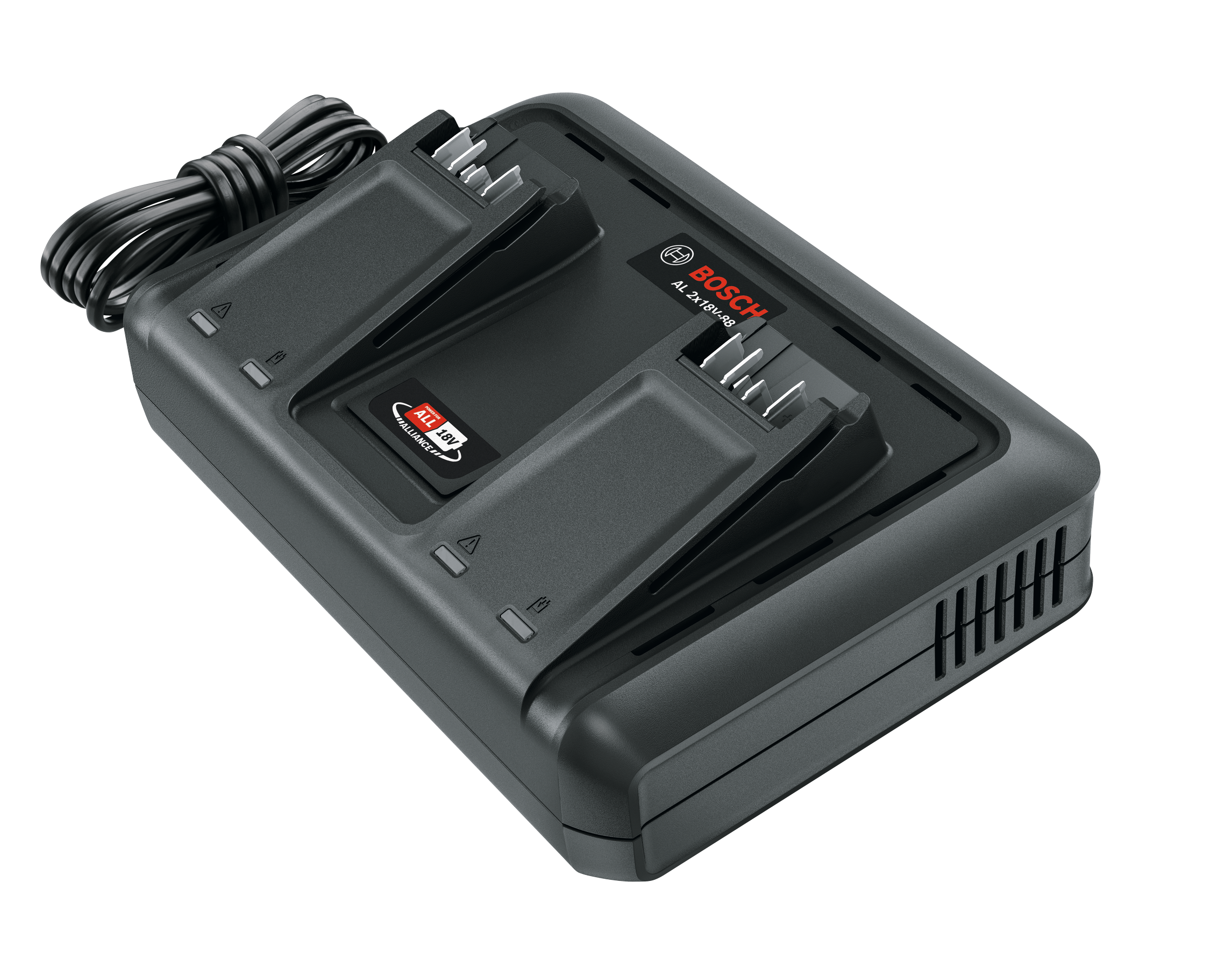 Bosch - AL 2x18V-88 Dobbel Hurtiglader - Lad 2 Power4All-batterier samtidig - Gratis frakt v:5076356