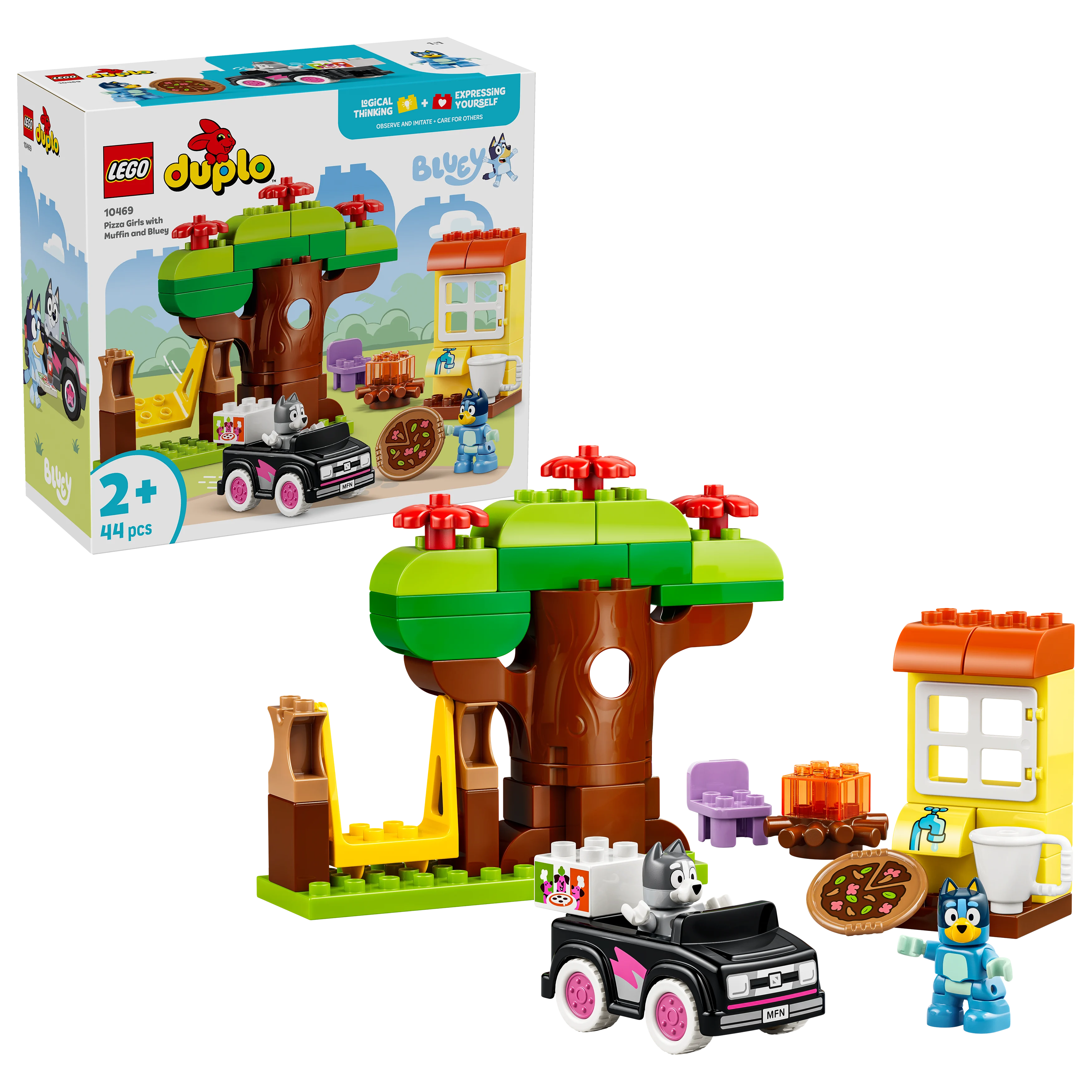 LEGO – DUPLO Bluey – Pizzajenter med Muffin og Bluey (10469) v:3583474 LEGO – DUPLO Bluey – Pizzajenter med Muffin og Bluey (10469) v:3583474