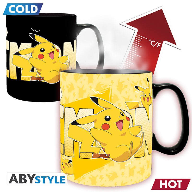 Pokemon Mug Heat Change - Pikachu - 460 ml v:1813900