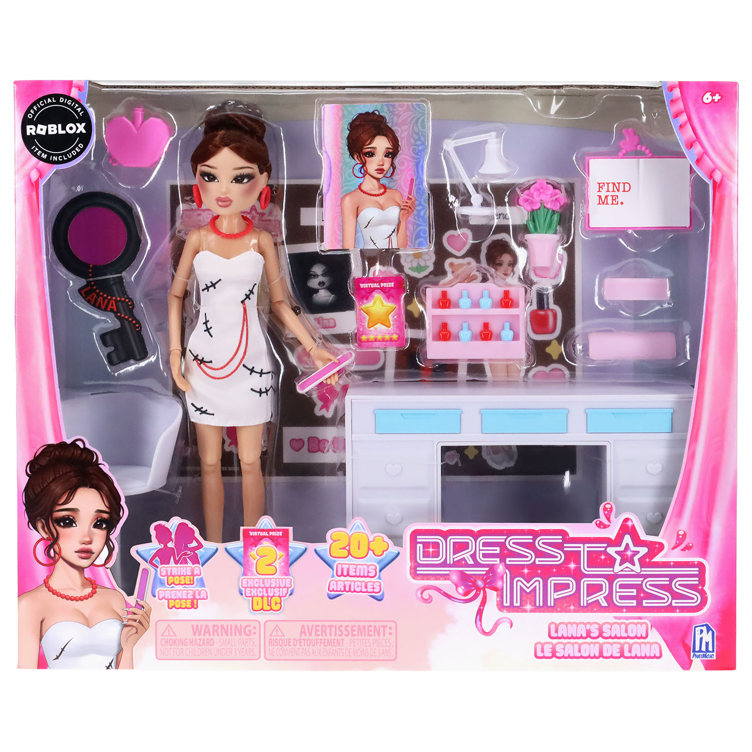 Roblox - Dress to Impress Fashion Doll Deluxe Set Lana v:2398174