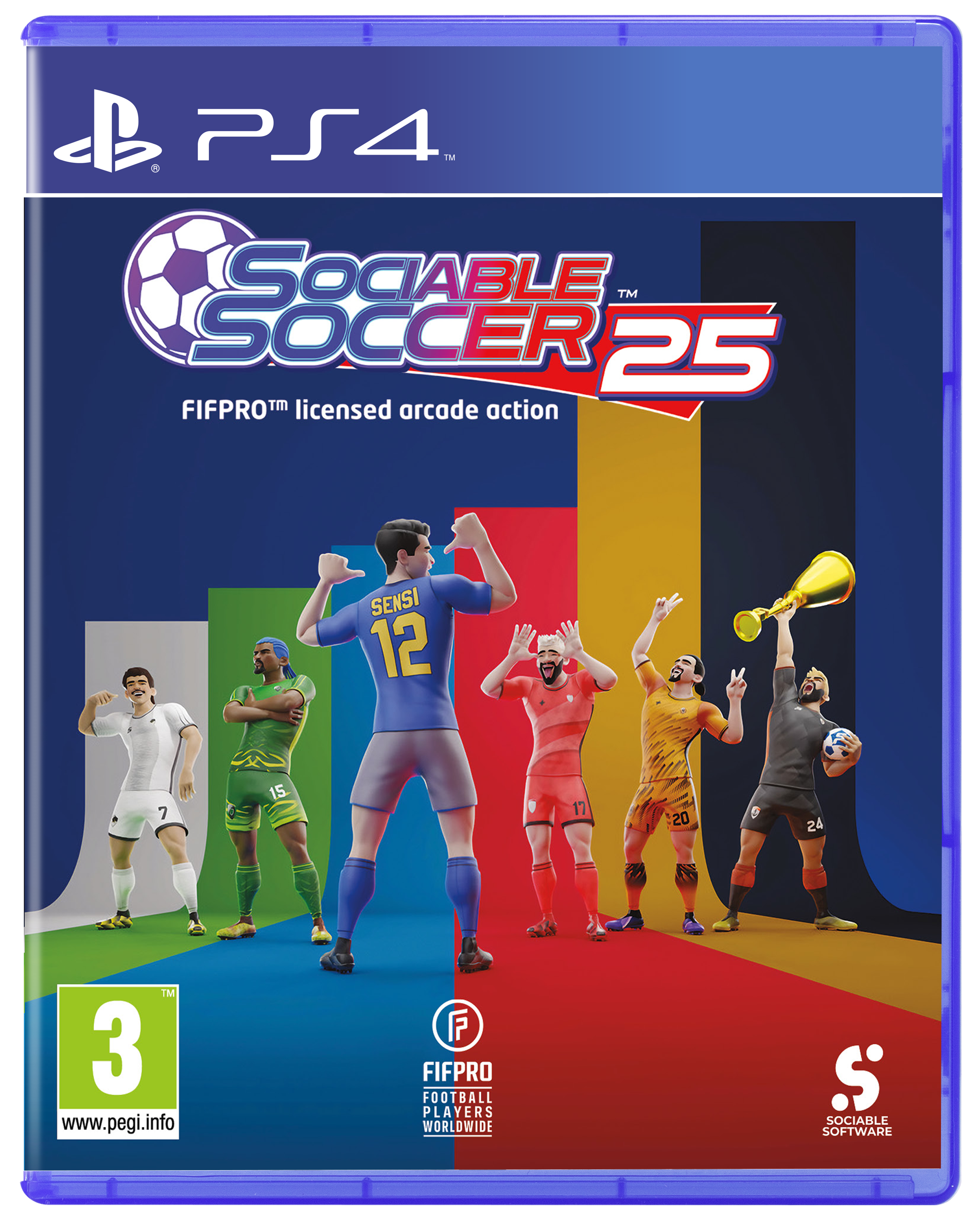 Sociable Soccer 25 - PlayStation 4 - Engelsk - Standard v:5632045