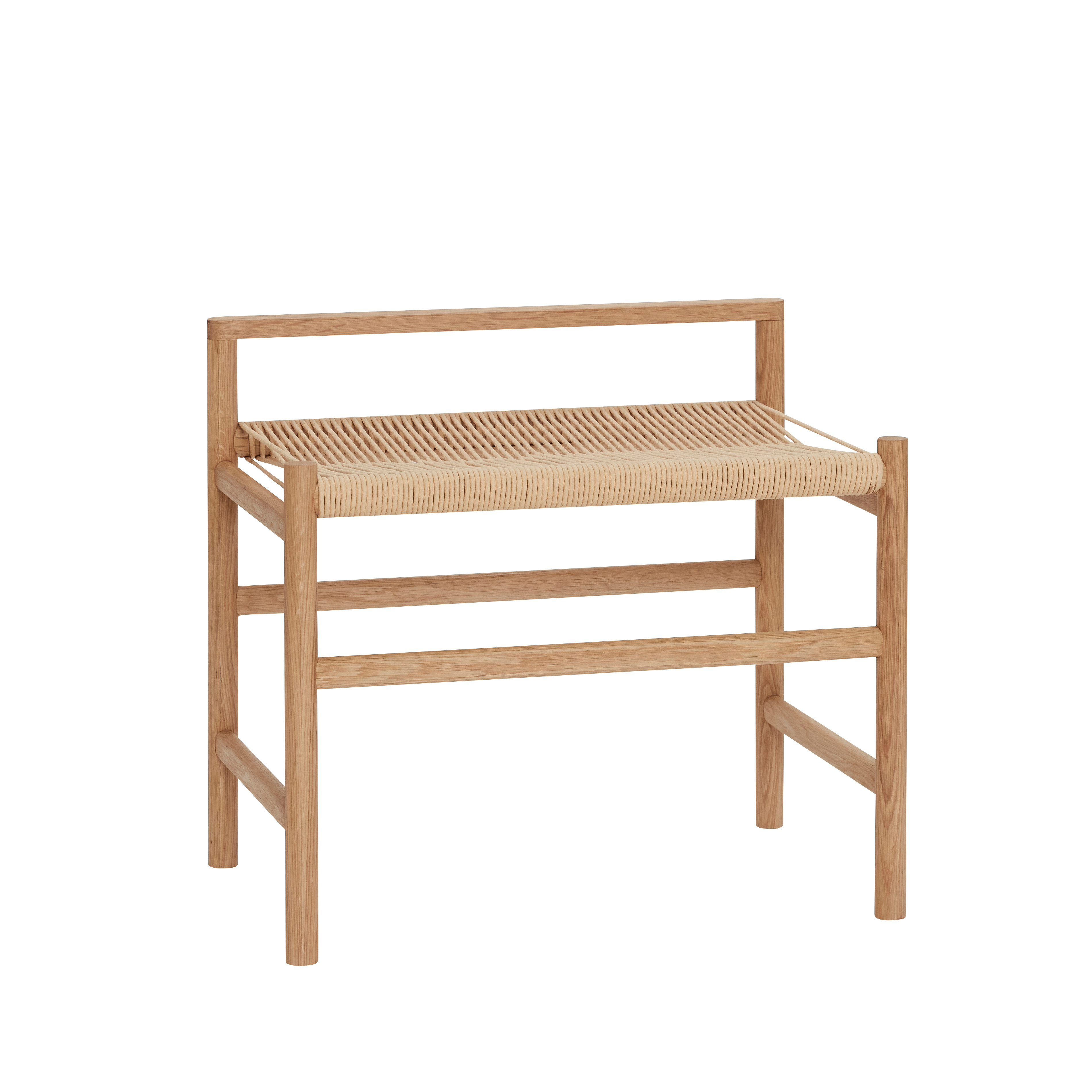 Hübsch – Heritage Bench Small – Natural – 60x40xh55cm – Gratis frakt v:7181124 Hübsch – Heritage Bench Small – Natural – 60x40xh55cm – Gratis frakt v:7181124