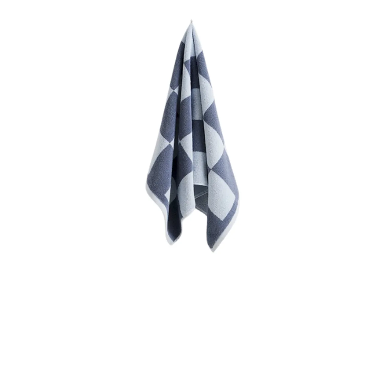 HAY – Check Håndkle B50 x L90 (Stålblå) – Blue v:3300874