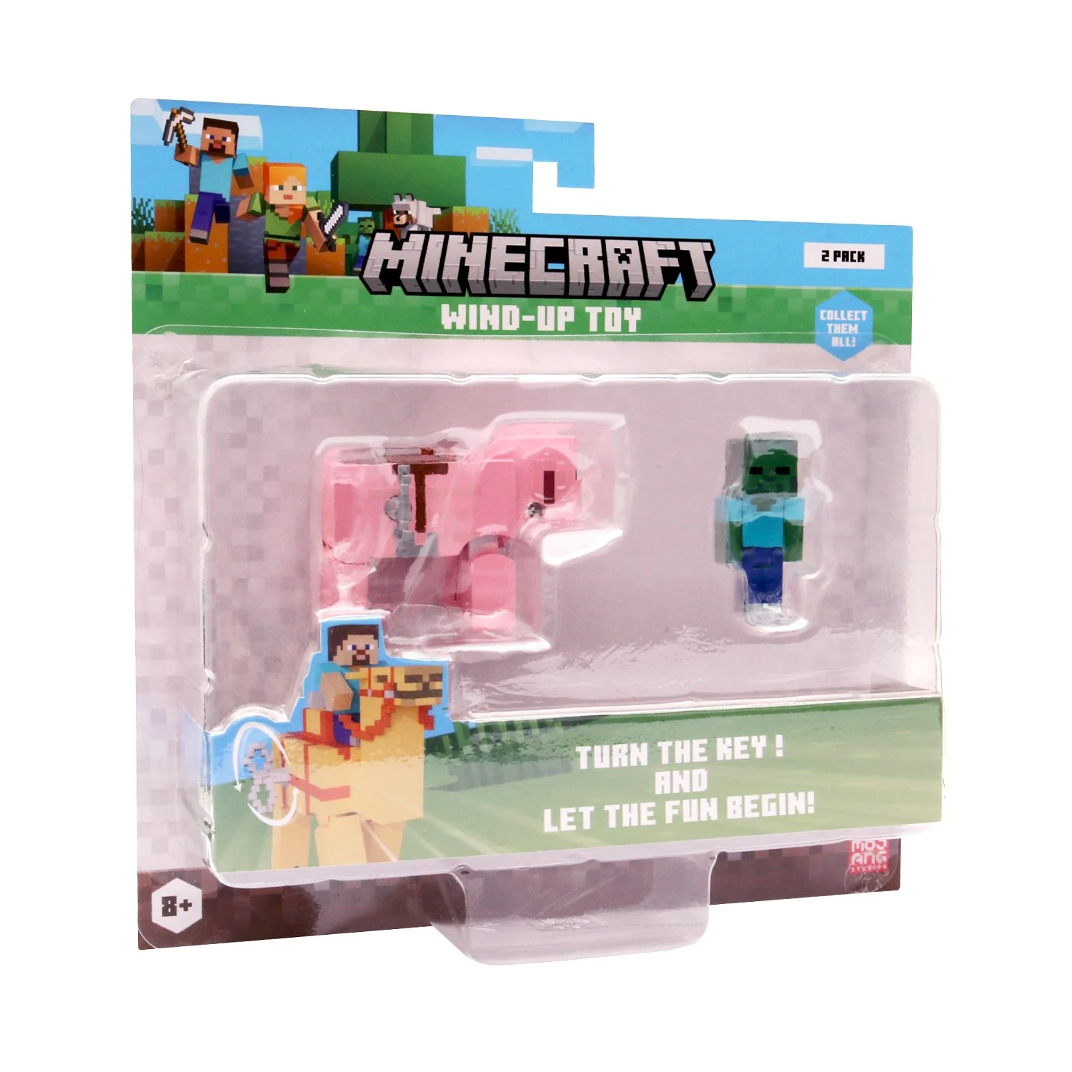 Minecraft – 3D Wind-Up Toy – Pig – Pig – Minecraft v:2536524