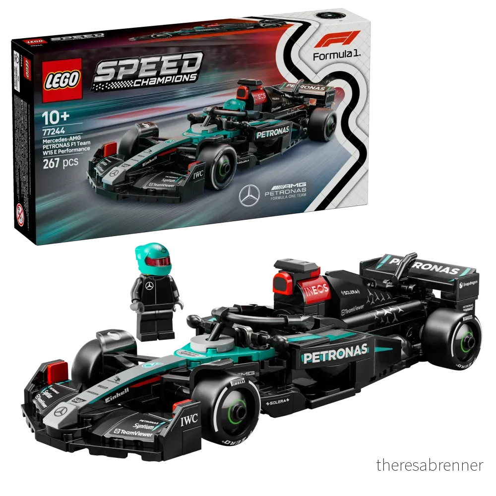 LEGO - Speed Champions - Mercedes-AMG F1 W15 Racerbil (77244) v:7263175