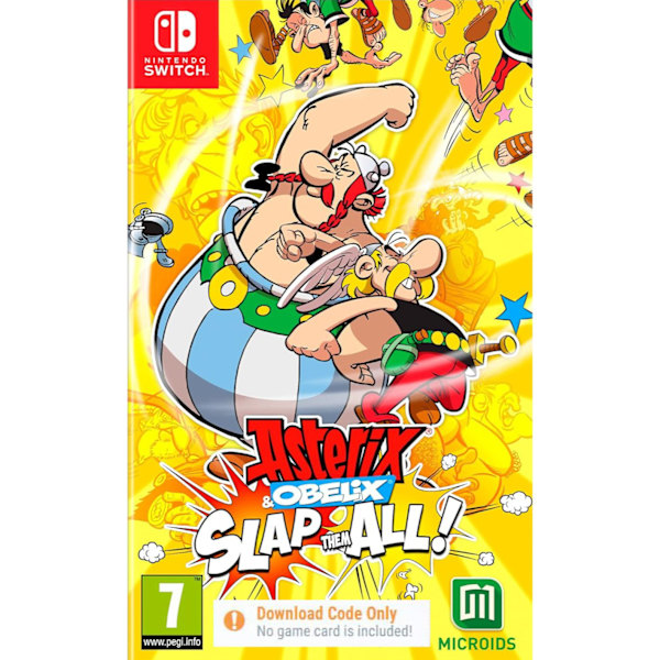 Asterix and Obelix: Slap them All! (Code in Box) - Nintendo Switch - Engelsk - Code in a Box v:9005978