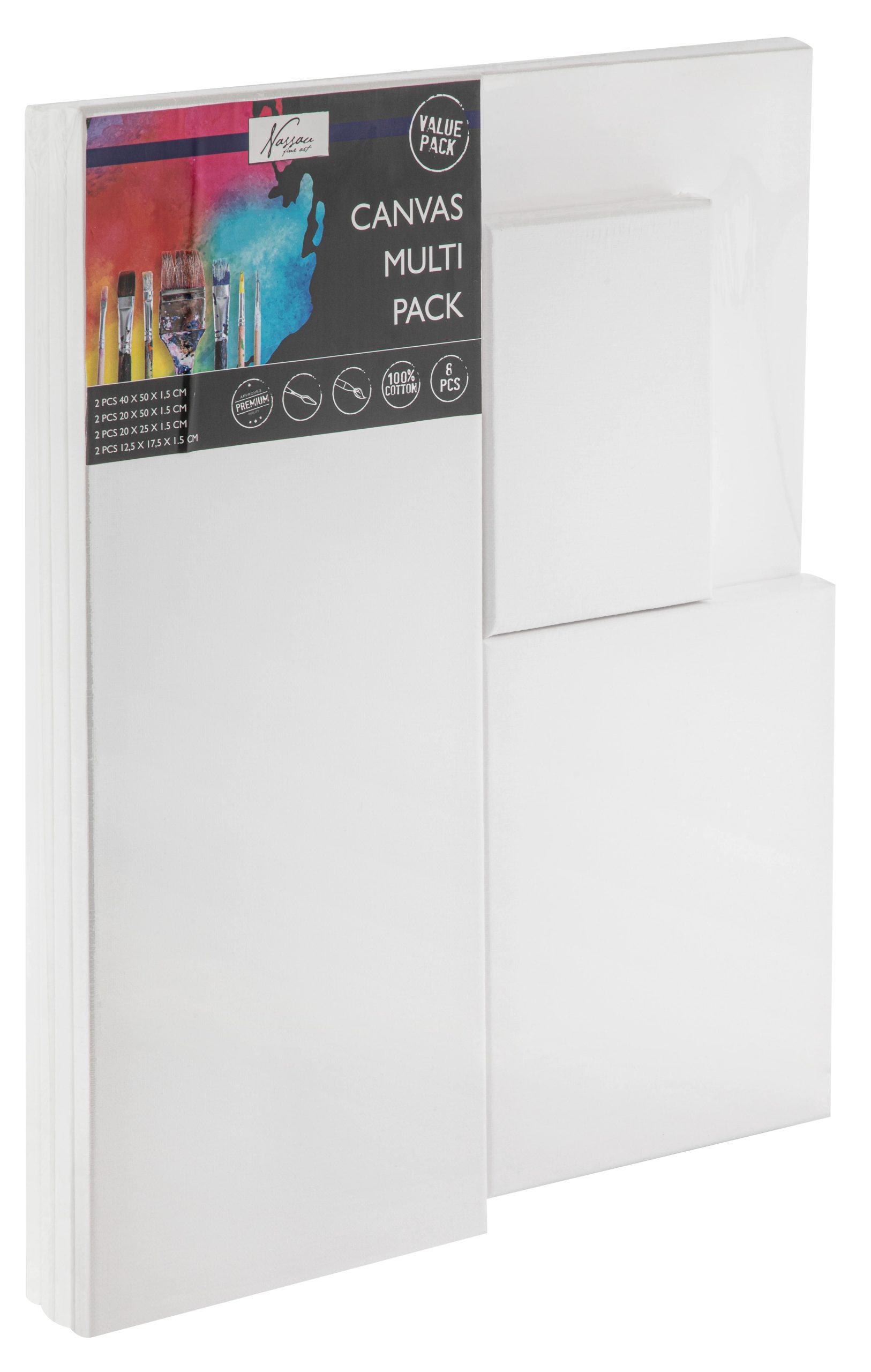 Nassau - Canvas multipack (8 pcs) (AR1024/GE) v:9678601